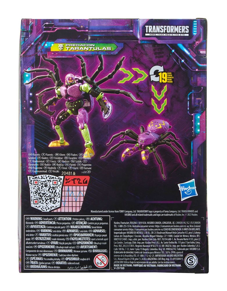 Transformers Generations Legacy Deluxe Class Actionfigur 2022 Predacon Tarantulas 14 cm Image 9