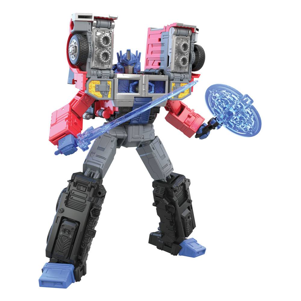 Transformers: Generation 2 Generations Legacy Leader Actionfigur 2022 Laser Optimus Prime 18 cm Image 1