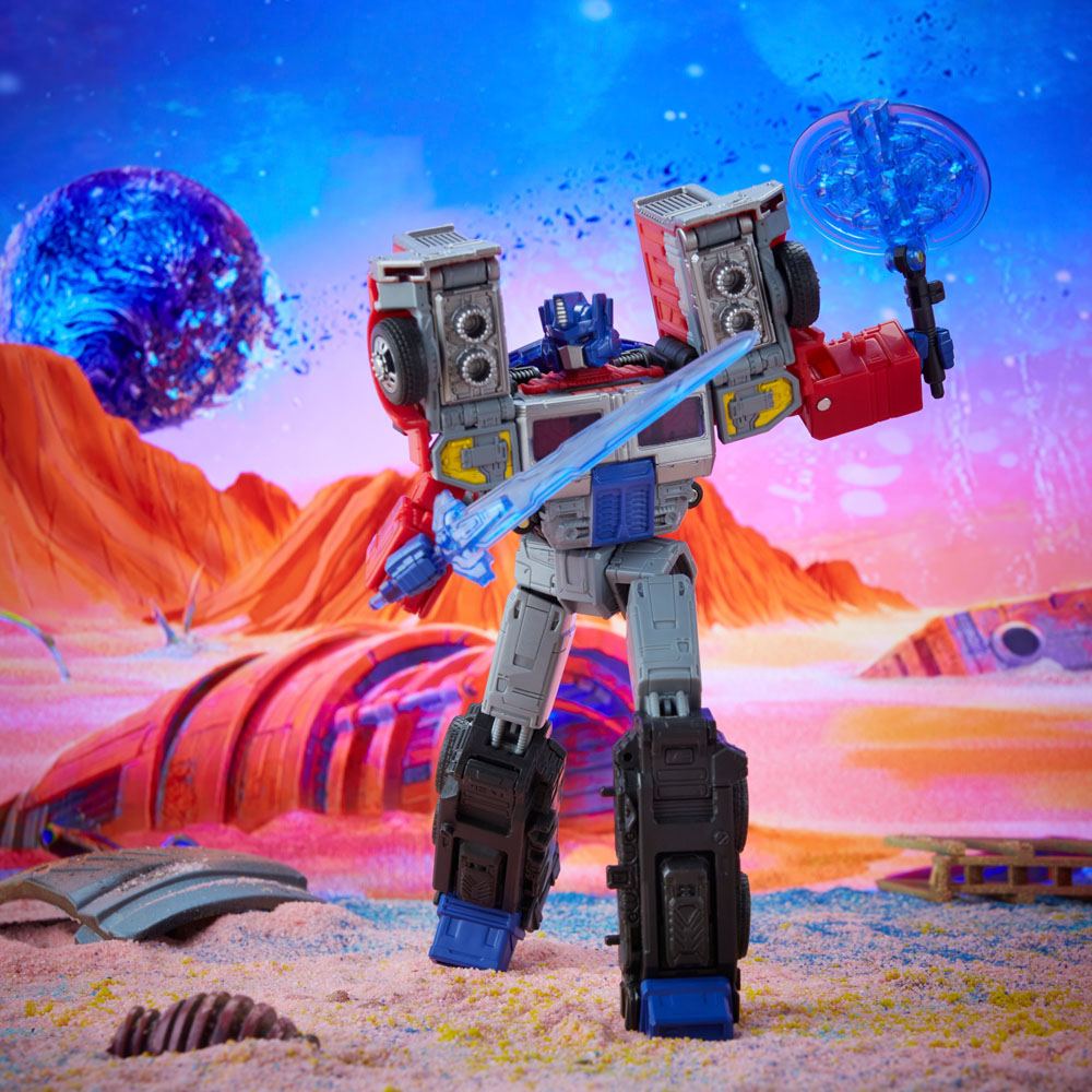 Transformers: Generation 2 Generations Legacy Leader Actionfigur 2022 Laser Optimus Prime 18 cm Image 5