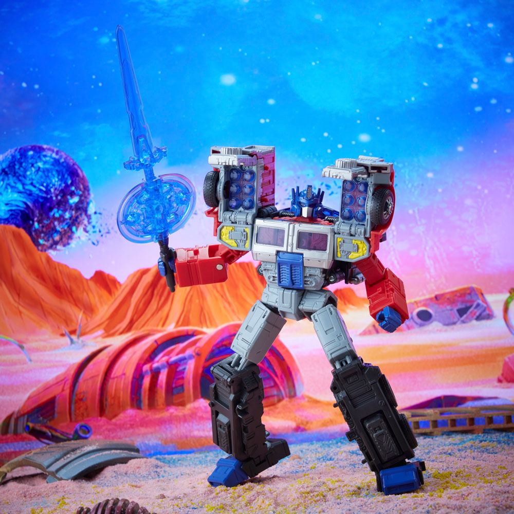 Transformers: Generation 2 Generations Legacy Leader Actionfigur 2022 Laser Optimus Prime 18 cm Image 6
