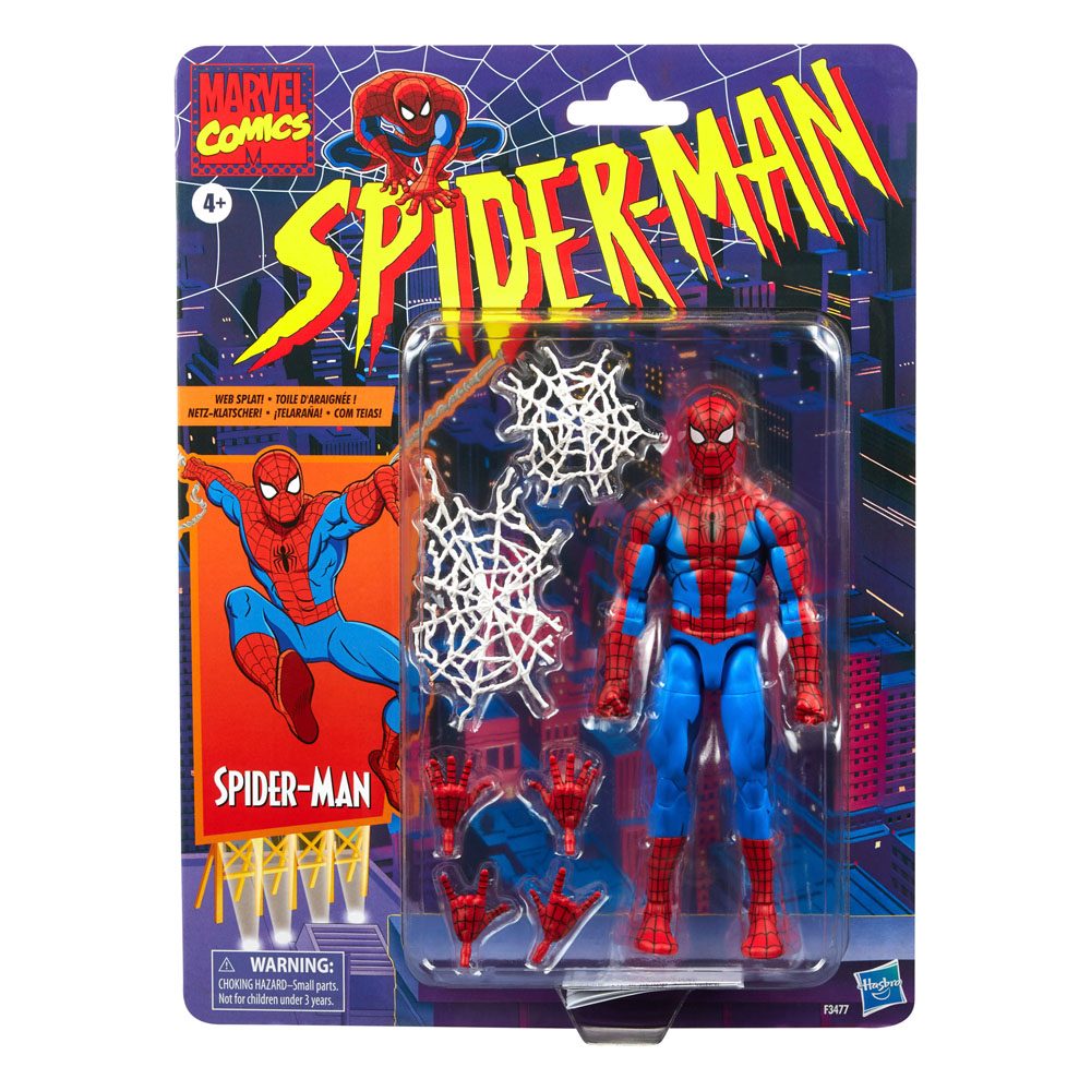 Spider-Man Marvel Legends Retro Actionfigur Spider-Man 15 cm Image 6