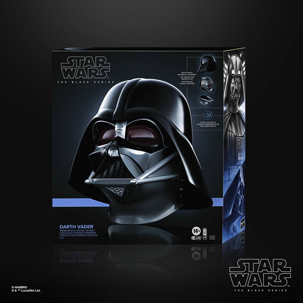 Star Wars: Obi-Wan Kenobi Black Series Elektronischer Helm Darth Vader Image 2