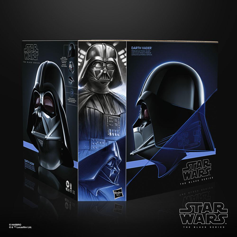 Star Wars: Obi-Wan Kenobi Black Series Elektronischer Helm Darth Vader Image 3