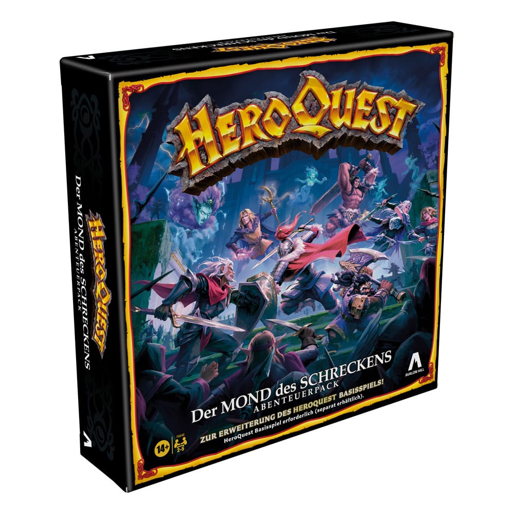 HeroQuest Brettspiel-Erweiterung Der Mond des Schreckens Abenteuerpack *Deutsche Version* Image 1