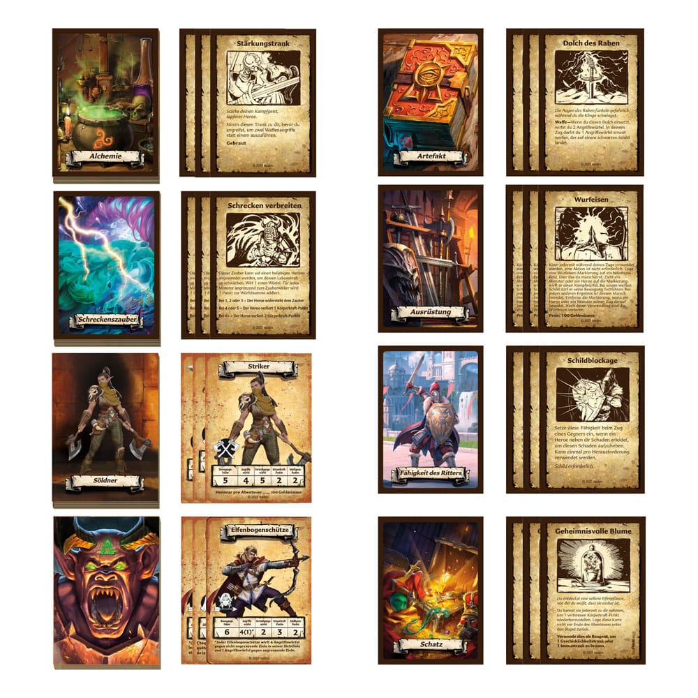 HeroQuest Brettspiel-Erweiterung Der Mond des Schreckens Abenteuerpack *Deutsche Version* Image 6