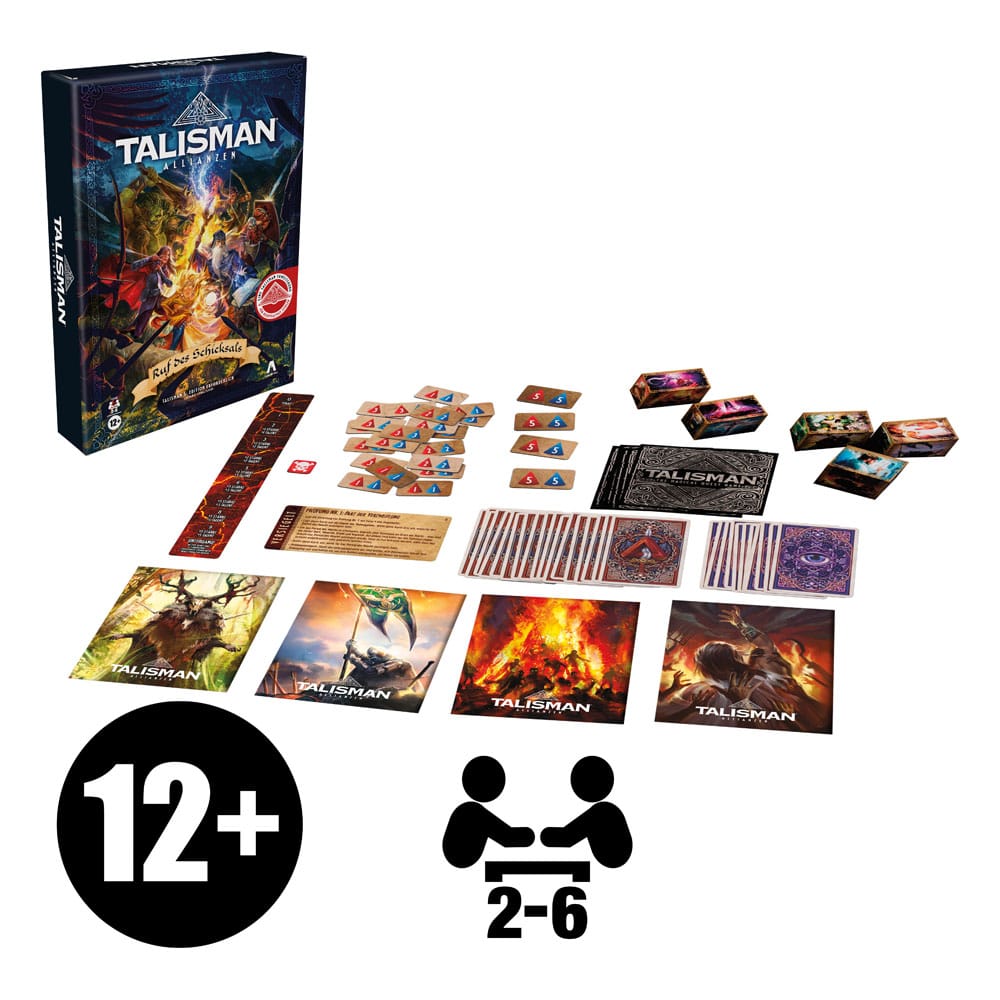 Talisman: Allianzen Brettspiel-Erweiterung Ruf des Schicksals *Deutsche Version* Image 4