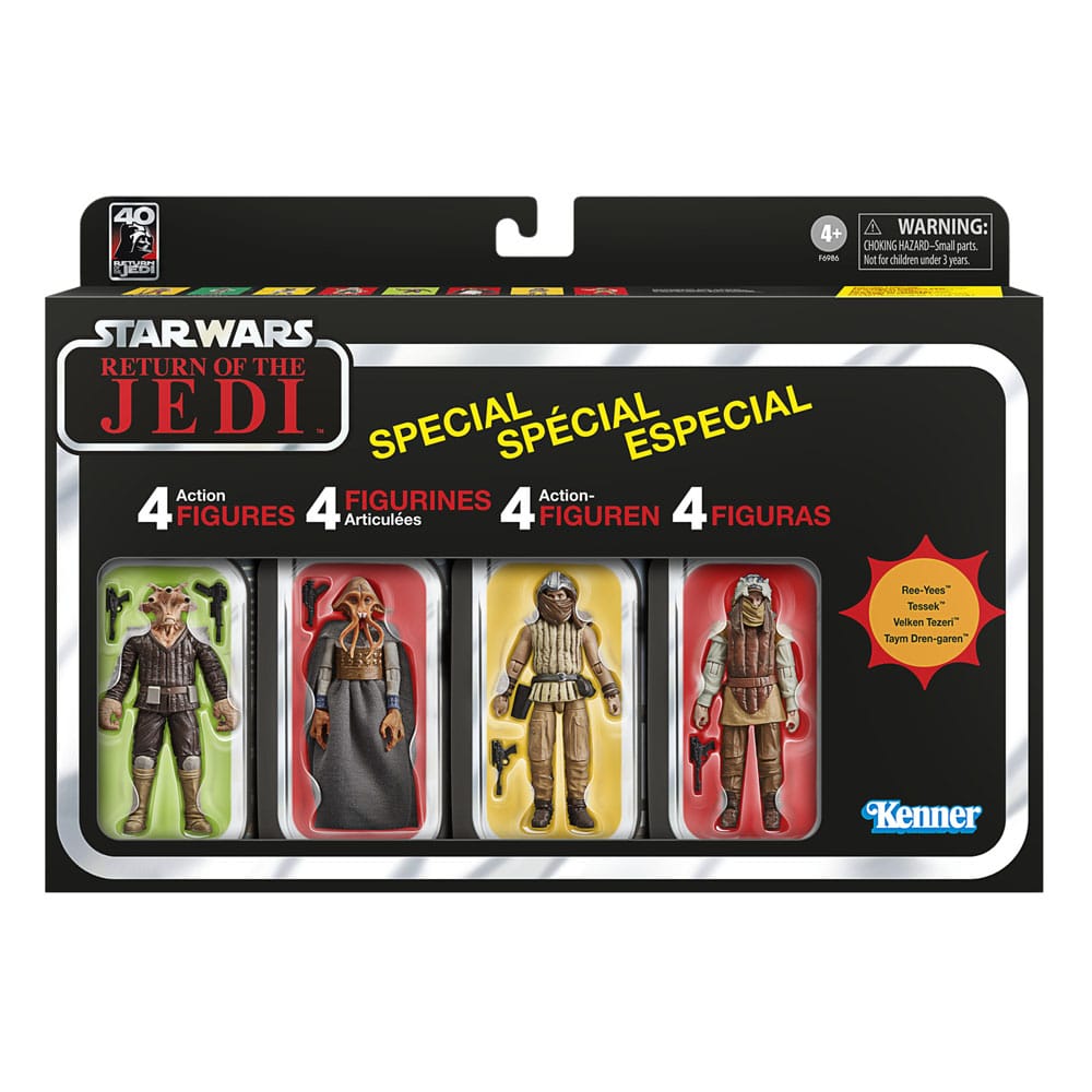 Star Wars Episode VI Vintage Collection Actionfiguren 4er-Pack Jabba's Court Denizens 10 cm Image 23