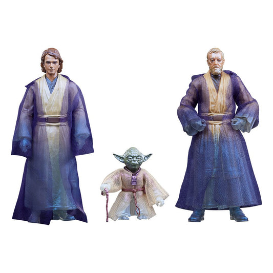Star Wars Episode VI Black Series Actionfiguren 3er-Pack Force Spirits 15 cm Image 1
