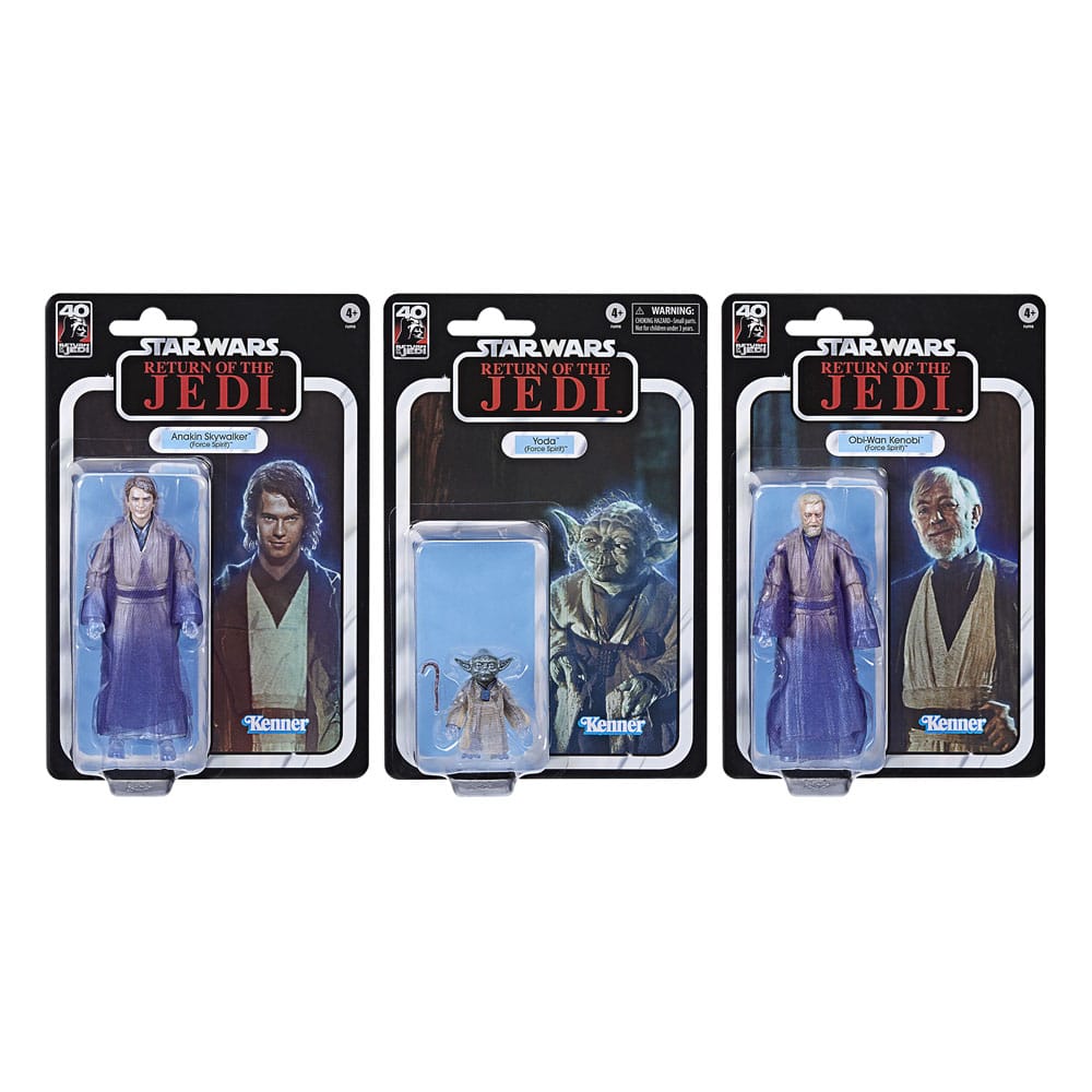 Star Wars Episode VI Black Series Actionfiguren 3er-Pack Force Spirits 15 cm Image 13