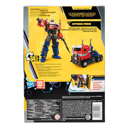 Transformers: Aufstieg der Bestien Buzzworthy Bumblebee Studio Series Actionfigur 102BB Optimus Prime 16 cm Image 2