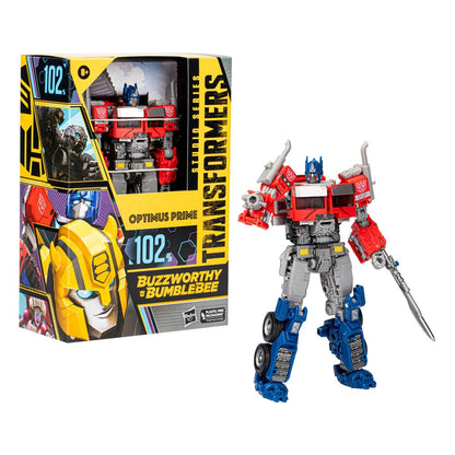 Transformers: Aufstieg der Bestien Buzzworthy Bumblebee Studio Series Actionfigur 102BB Optimus Prime 16 cm Image 3