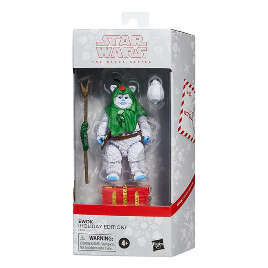 Star Wars Black Series Actionfigur Ewok (Holiday Edition) 15 cm Image 2