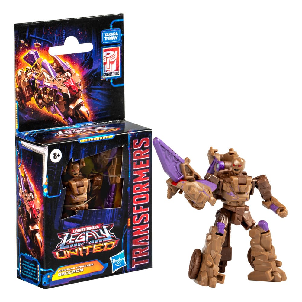 Transformers Generations Legacy United Core Class Actionfigur Infernac Universe Geocron 9 cm Image 3
