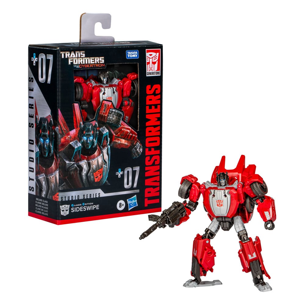 Transformers: War for Cybertron Studio Series Deluxe Class Actionfigur Gamer Edition Sideswipe 11 cm Image 10