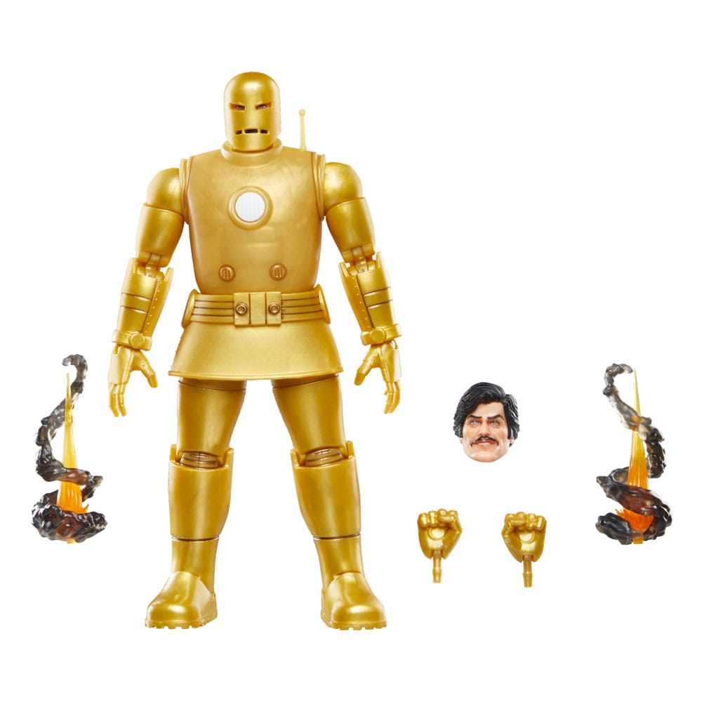 Iron Man Marvel Legends Actionfigur Iron Man (Model 01-Gold) 15 cm Image 6