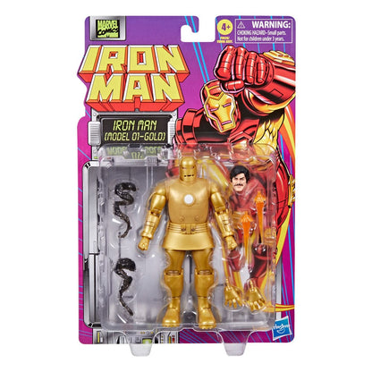 Iron Man Marvel Legends Actionfigur Iron Man (Model 01-Gold) 15 cm Image 8