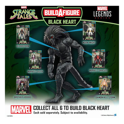 Strange Tales Marvel Legends Actionfigur Brother Voodoo (BAF: Blackheart) 15 cm Image 9