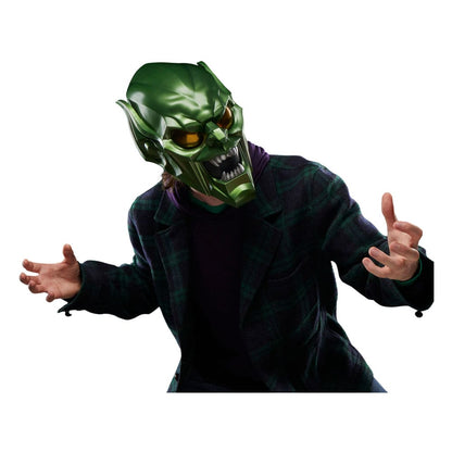 Spider-Man: No Way Home Marvel Legends Roleplay-Replik Green Goblin Premium Helm Image 11