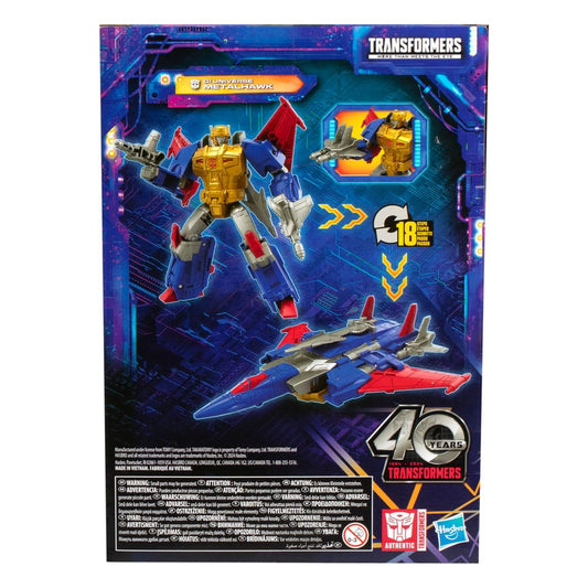 Transformers Generations Legacy United Voyager Class Actionfigur G1 Universe Metalhawk 18 cm Image 2