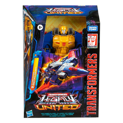 Transformers Generations Legacy United Voyager Class Actionfigur G1 Universe Metalhawk 18 cm Image 5