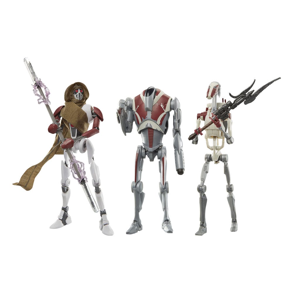 Star Wars Jedi: Survivor Black Series Actionfiguren 3er-Pack Magna Guard, Super Battle Droid & Battle Droid Image 1