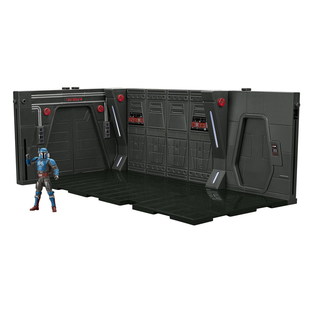 Star Wars: The Mandalorian Vintage Collection Moff Gideon's Imperial Light Cruiser Hallway mit Mandalorian Privateer Actionfigur 10 cm Image 1