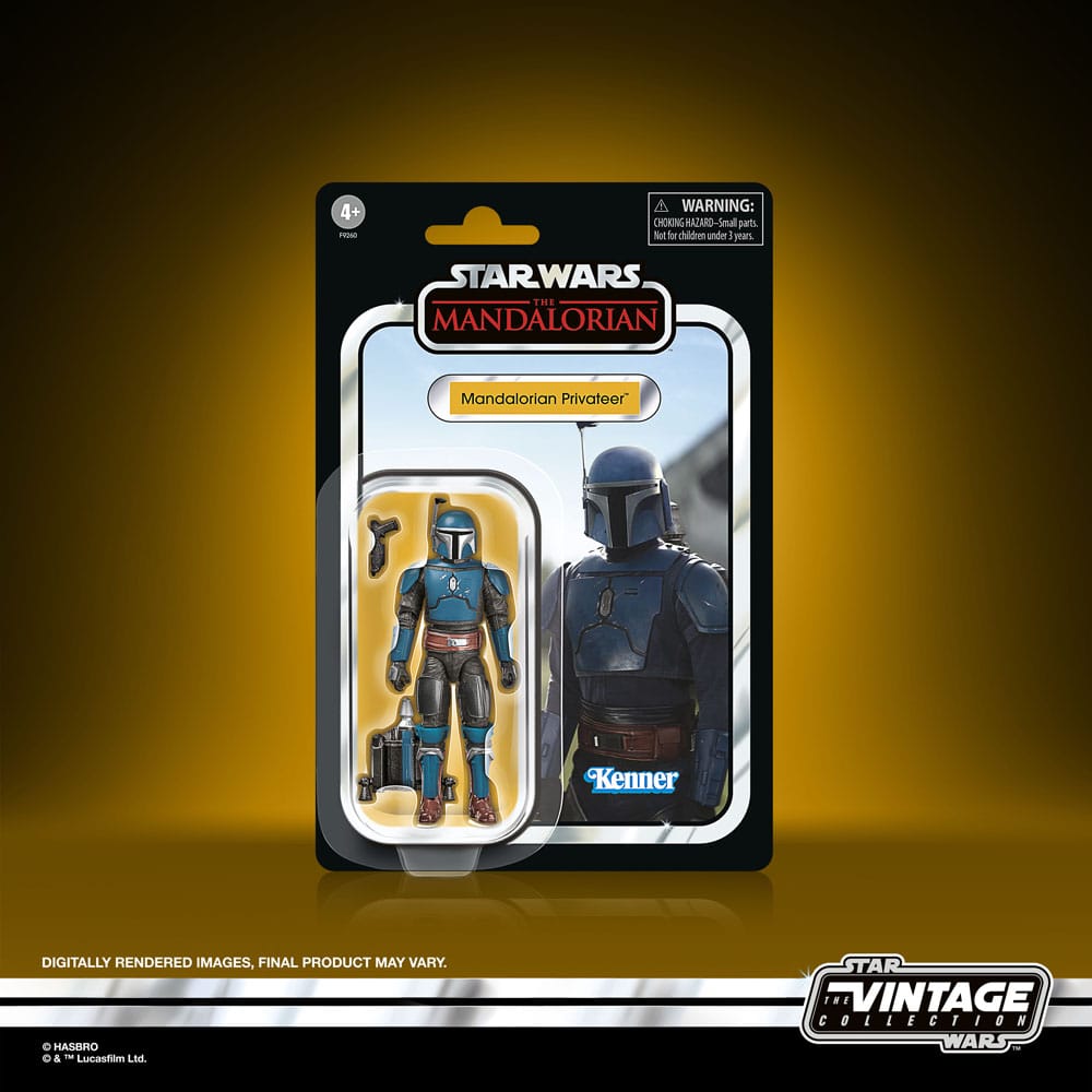 Star Wars: The Mandalorian Vintage Collection Moff Gideon's Imperial Light Cruiser Hallway mit Mandalorian Privateer Actionfigur 10 cm Image 4