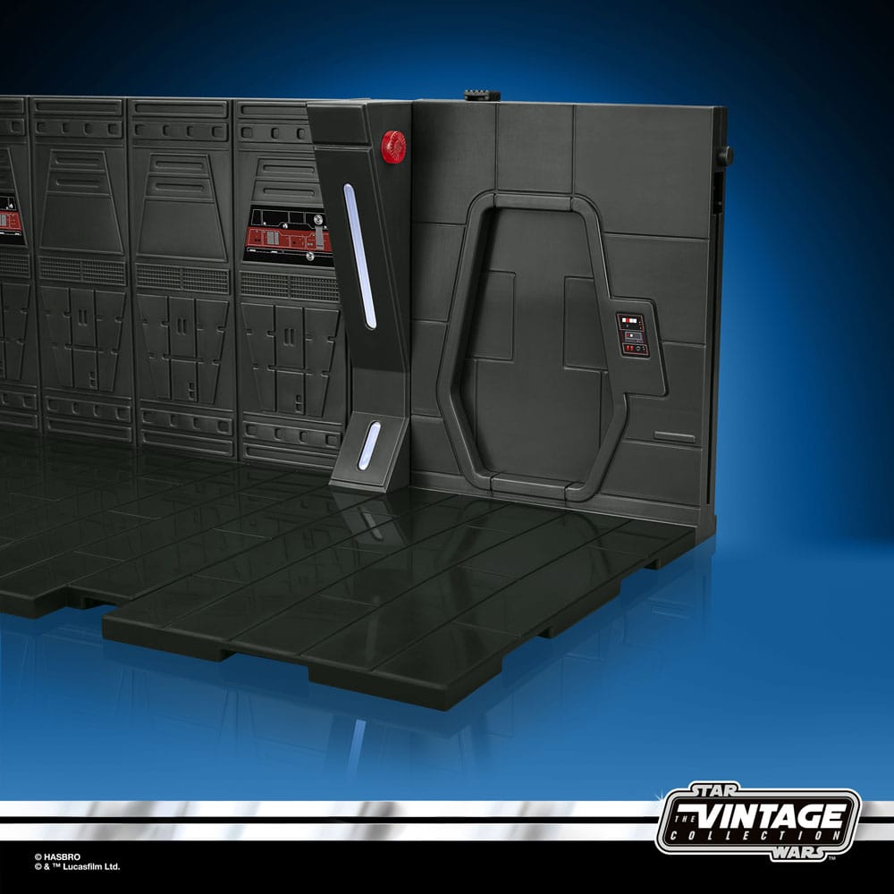 Star Wars: The Mandalorian Vintage Collection Moff Gideon's Imperial Light Cruiser Hallway mit Mandalorian Privateer Actionfigur 10 cm Image 10