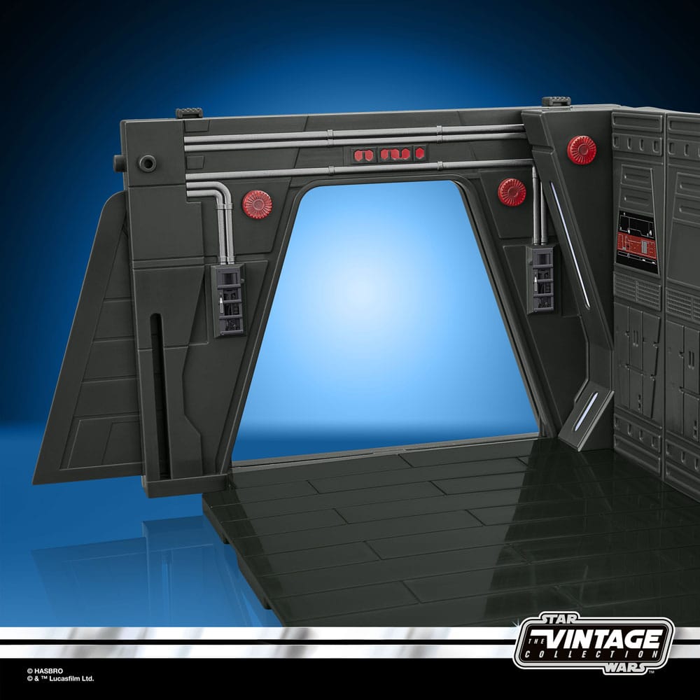 Star Wars: The Mandalorian Vintage Collection Moff Gideon's Imperial Light Cruiser Hallway mit Mandalorian Privateer Actionfigur 10 cm Image 14