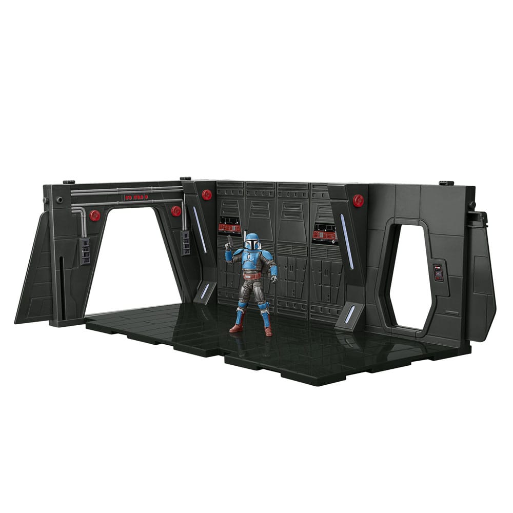 Star Wars: The Mandalorian Vintage Collection Moff Gideon's Imperial Light Cruiser Hallway mit Mandalorian Privateer Actionfigur 10 cm Image 20