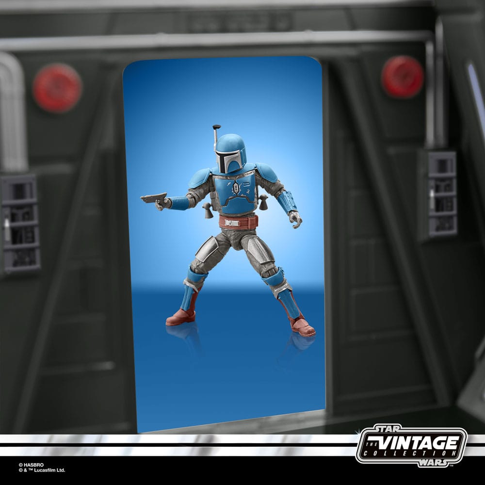 Star Wars: The Mandalorian Vintage Collection Moff Gideon's Imperial Light Cruiser Hallway mit Mandalorian Privateer Actionfigur 10 cm Image 22