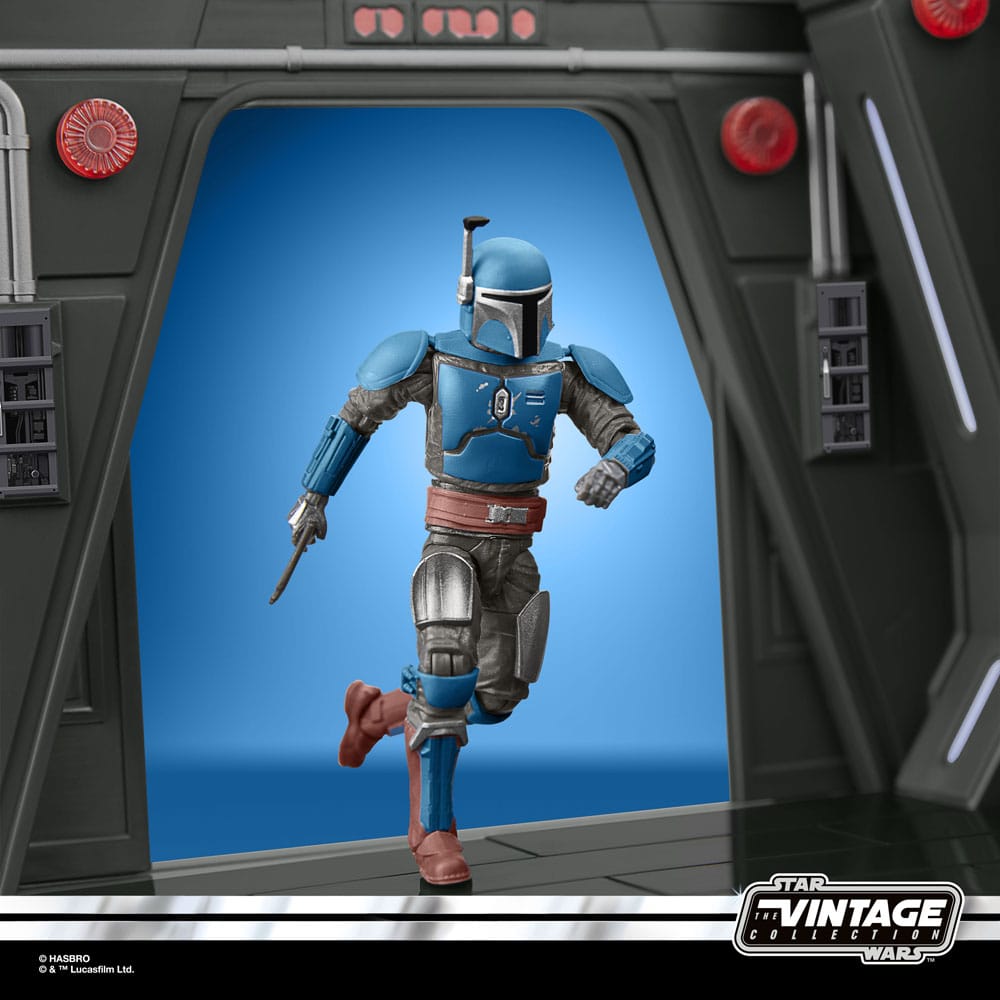 Star Wars: The Mandalorian Vintage Collection Moff Gideon's Imperial Light Cruiser Hallway mit Mandalorian Privateer Actionfigur 10 cm Image 23