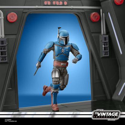 Star Wars: The Mandalorian Vintage Collection Moff Gideon's Imperial Light Cruiser Hallway mit Mandalorian Privateer Actionfigur 10 cm Image 23