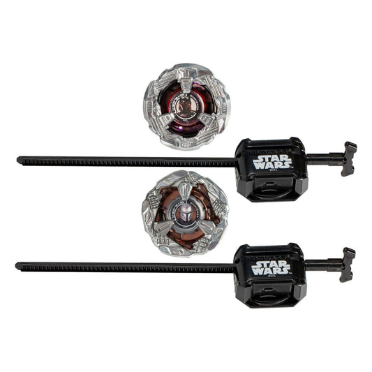Beyblade X und Star Wars Collab The Mandalorian 3-60F vs. Moff Gideon 3-80N Image 1