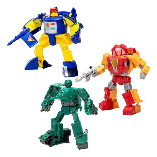 Transformers Legacy United Deluxe Class Actionfiguren 3er-Pack Go-Bot Guardians 14 cm Image 1