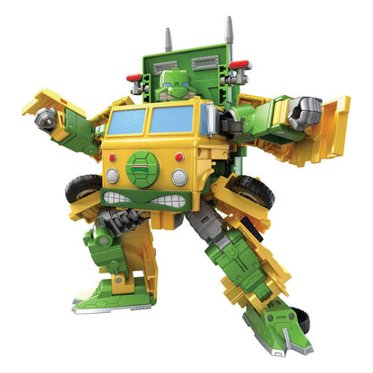 Transformers x Teenage Mutant Ninja Turtles Actionfigur Party Wallop 18 cm Image 1
