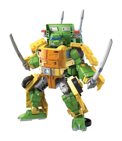 Transformers x Teenage Mutant Ninja Turtles Actionfigur Party Wallop 18 cm Image 4
