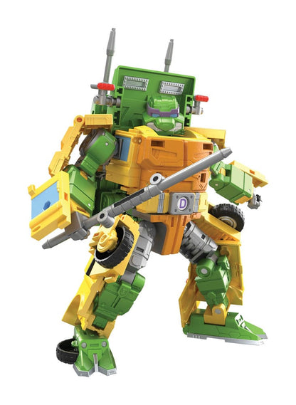 Transformers x Teenage Mutant Ninja Turtles Actionfigur Party Wallop 18 cm Image 5