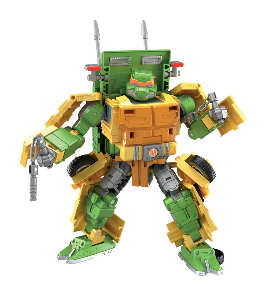 Transformers x Teenage Mutant Ninja Turtles Actionfigur Party Wallop 18 cm Image 6