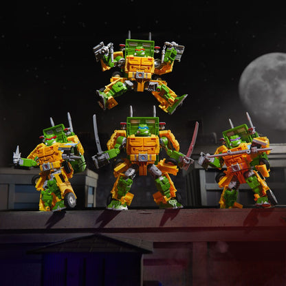 Transformers x Teenage Mutant Ninja Turtles Actionfigur Party Wallop 18 cm Image 8