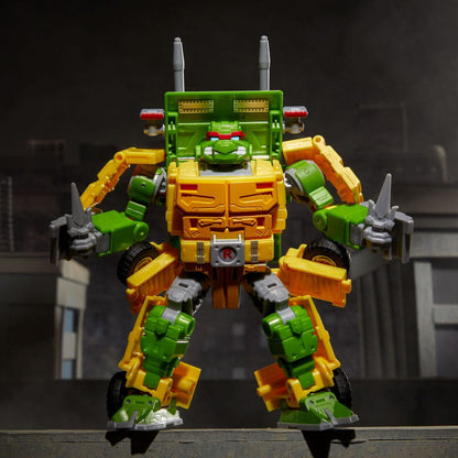 Transformers x Teenage Mutant Ninja Turtles Actionfigur Party Wallop 18 cm Image 11