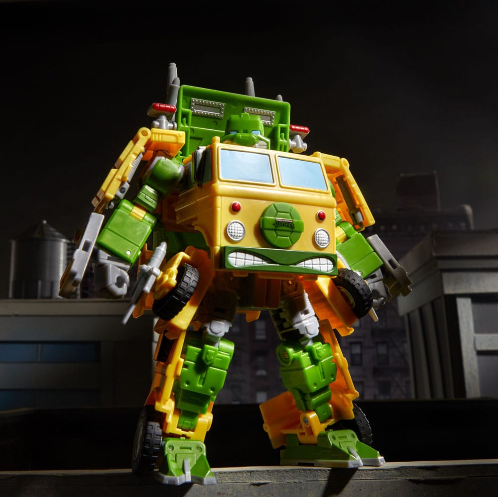 Transformers x Teenage Mutant Ninja Turtles Actionfigur Party Wallop 18 cm Image 17