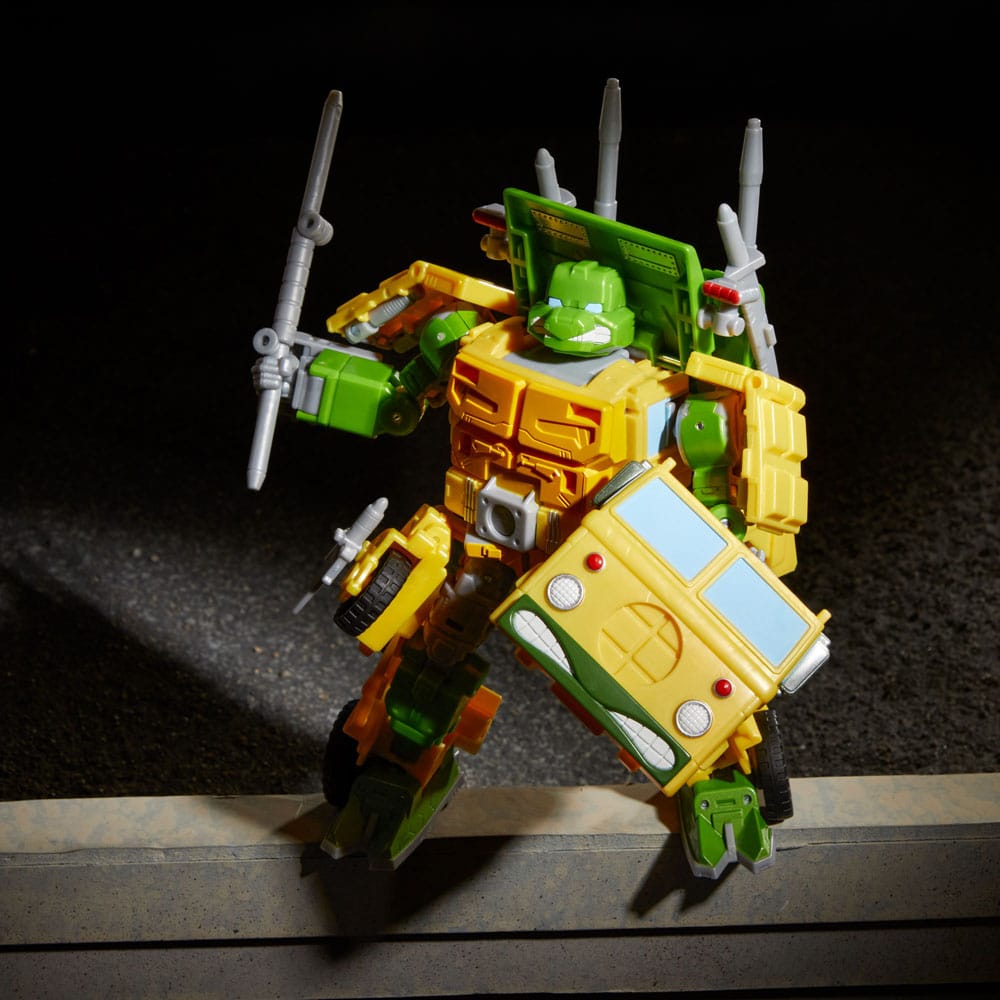Transformers x Teenage Mutant Ninja Turtles Actionfigur Party Wallop 18 cm Image 18