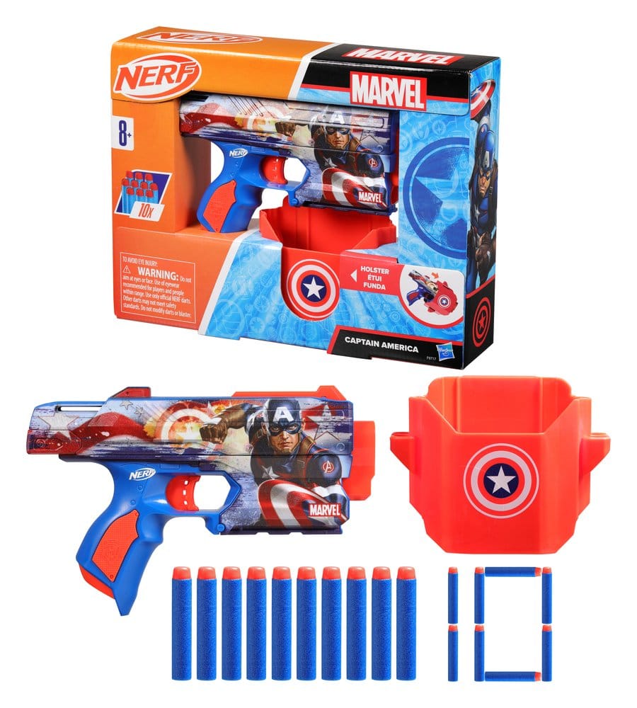 Marvel NERF Dart-Blaster Captain America Image 2
