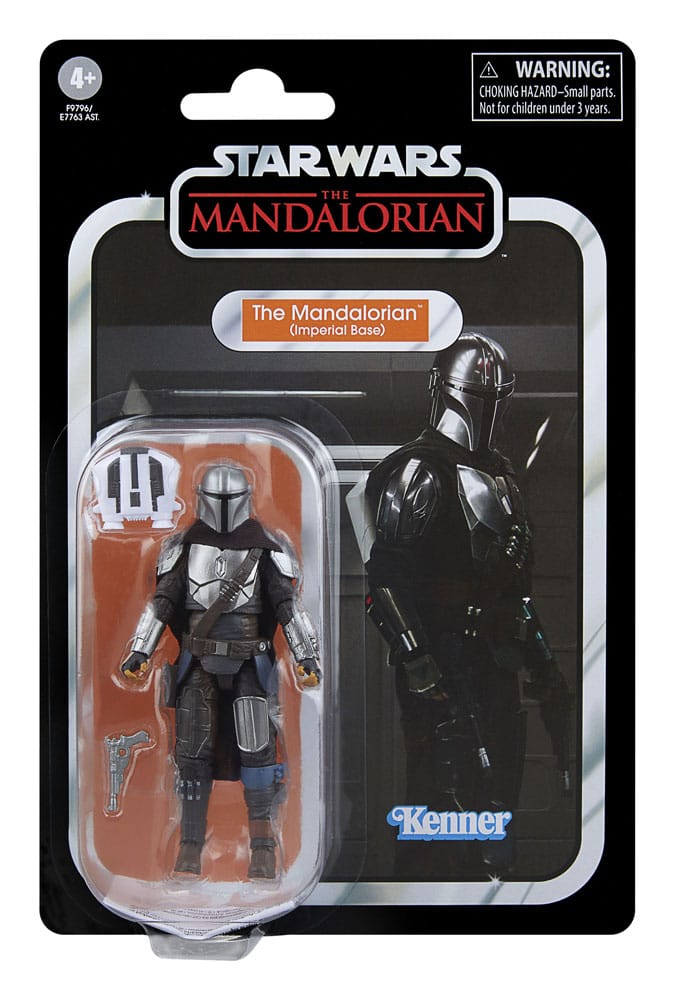 Star Wars: The Mandalorian Vintage Collection Actionfigur The Mandalorian (Imperial Base) 10 cm Image 3
