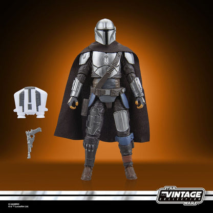 Star Wars: The Mandalorian Vintage Collection Actionfigur The Mandalorian (Imperial Base) 10 cm Image 4