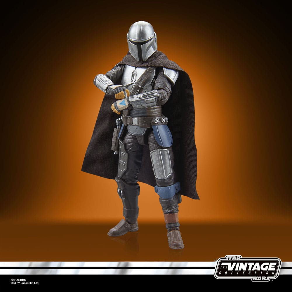 Star Wars: The Mandalorian Vintage Collection Actionfigur The Mandalorian (Imperial Base) 10 cm Image 6
