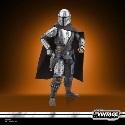 Star Wars: The Mandalorian Vintage Collection Actionfigur The Mandalorian (Imperial Base) 10 cm Image 7
