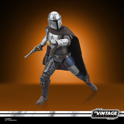 Star Wars: The Mandalorian Vintage Collection Actionfigur The Mandalorian (Imperial Base) 10 cm Image 9