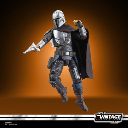 Star Wars: The Mandalorian Vintage Collection Actionfigur The Mandalorian (Imperial Base) 10 cm Image 11